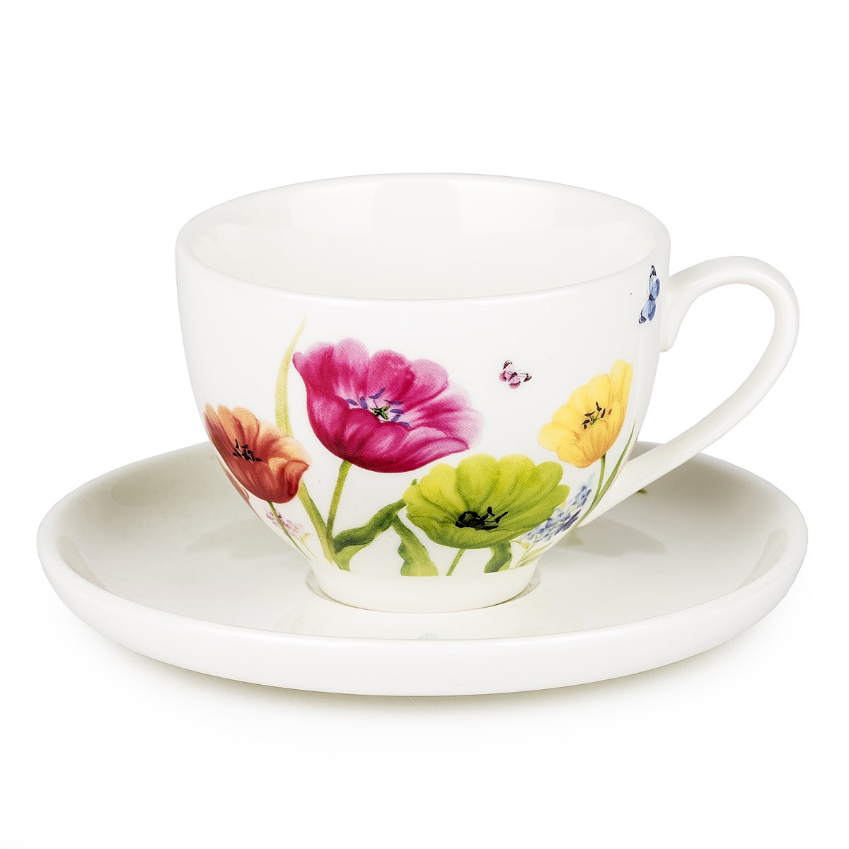 Šálek s podšálkem Tulip 240 ml, porcelán