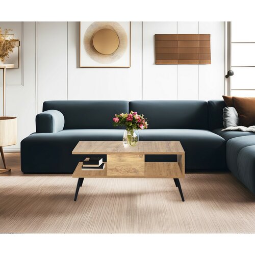 Couchtisch Bukle Atlantic Pine and Black
