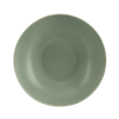 Poza Set farfurii ceramice adanci Orion Alfa20,5 cm, verde, 6 buc.