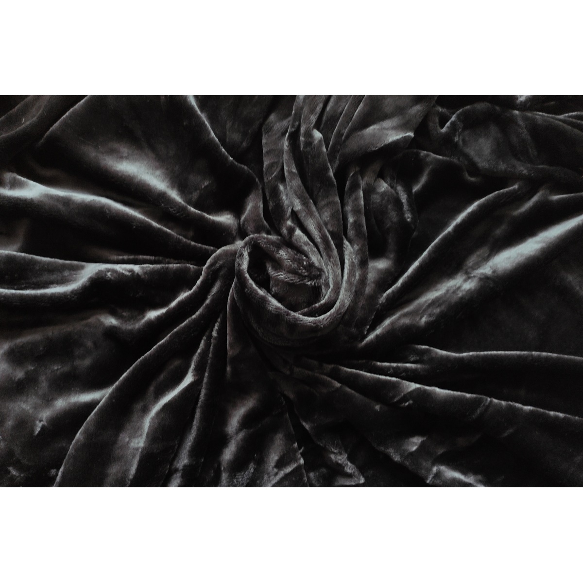 Mikroplüss lepedő sötét szürke, 180 x 200 cm, szürke, 180 x 200 cm termék 2. képe