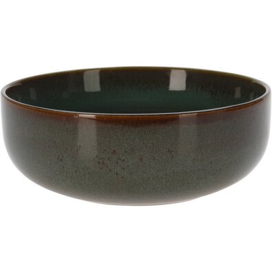 EH Steingut-Suppenschale DARK 15 cm, Grün