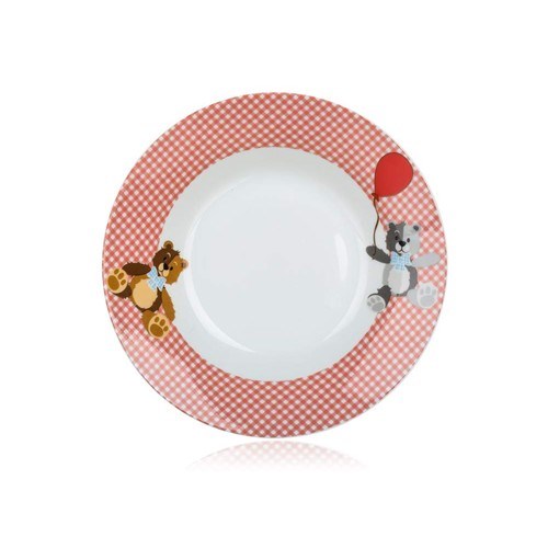 Banquet 3-delni otroški set Medvedki, rdeča