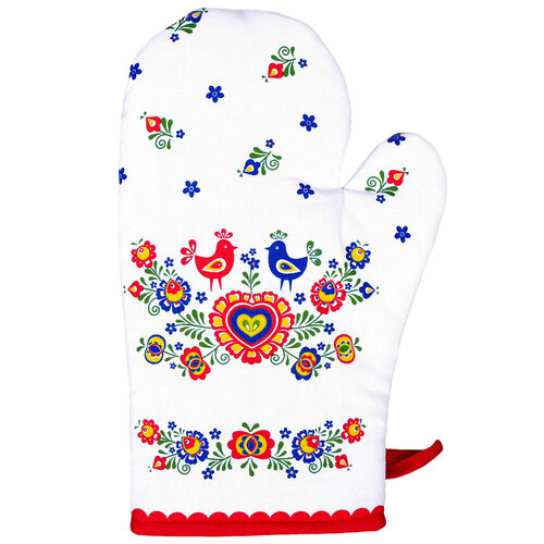 Prijemalka Folklor rdeča, 17 x 28 cm