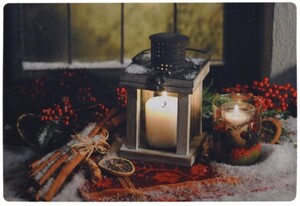 Wycieraczka Christmas Lantern, 38 x 58 cm