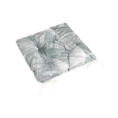 Bellatex Adéla steppelt ülőpárna, szürke, fehér,40 x 40 cm