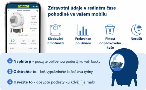 PetSafe® ScoopFree SmartSpin™ Automatikus macskaWC