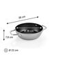 Tescoma Tiefe Pfanne GrandCHEF+ Durchmesser 28 cm, 2 Griffe