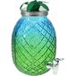 EH Getränkespender aus Glas 4,5 l, Grün