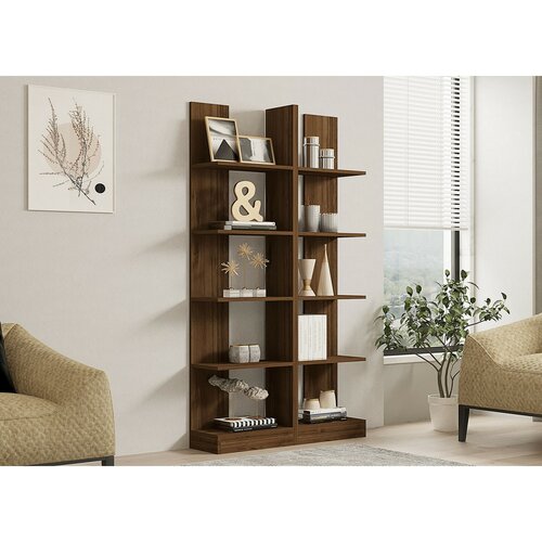 Bibliotecă Ikiz Walnut