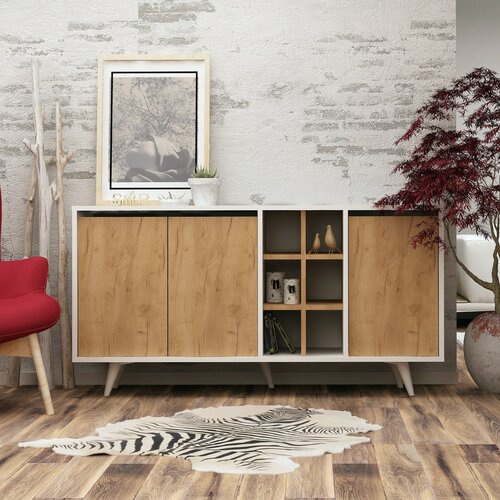 Schrank Prava Oak and White