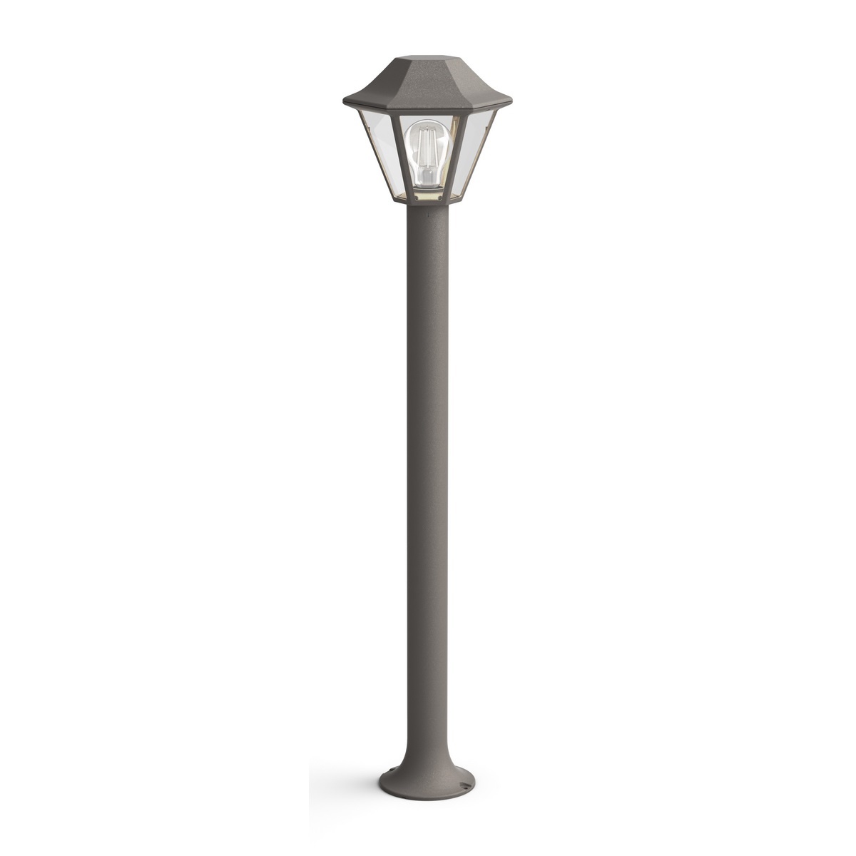 Philips 17388/43/PN Curassow Venkovní sloupkové svítidlo 90 cm, hnědá