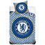 Bavlnené obliečky FC Chelsea Circle, 160 x 200 cm, 70 x 80 cm