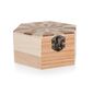 Dřevěná krabička Chess, 14 x 12 x 6 cm