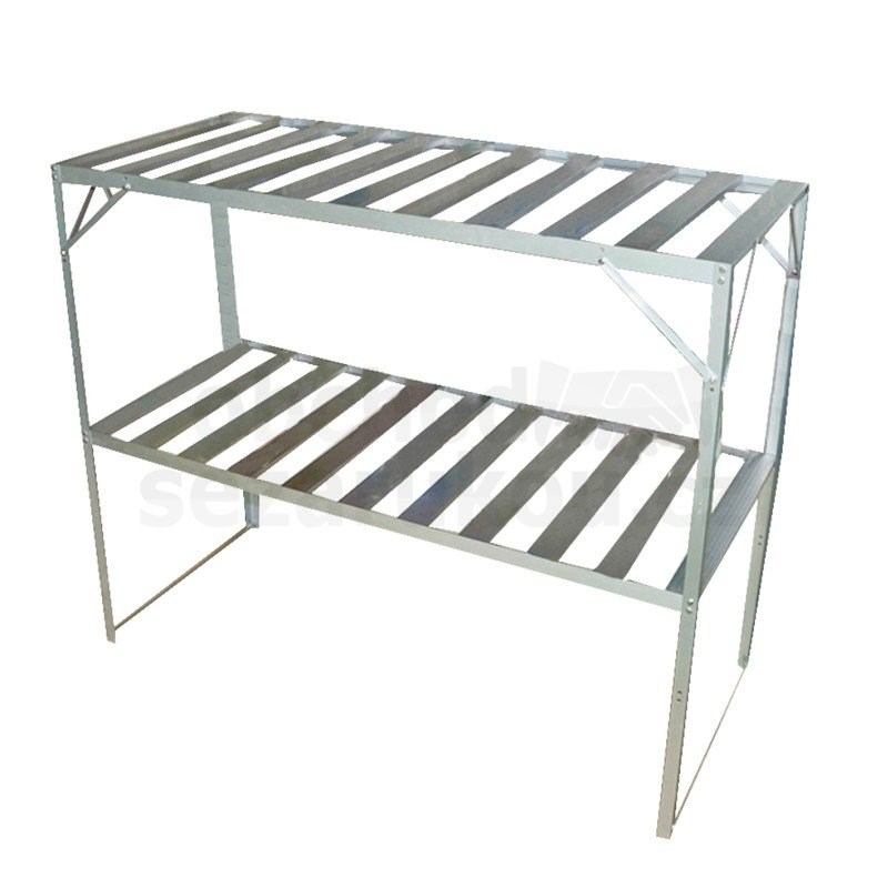 police do skleníka 2 poschodia 121x54x76cm All