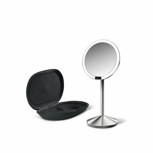 Simplehuman utazó tölthető tükör, átmérő 12 cm
