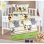 Bellatex Baby crepe lenjerie de pat Agata Safariverde, 90 x 135 cm, 45 x 60 cm