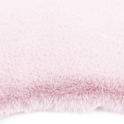 Kožešina Catrin růžová, 60 x 90 cm