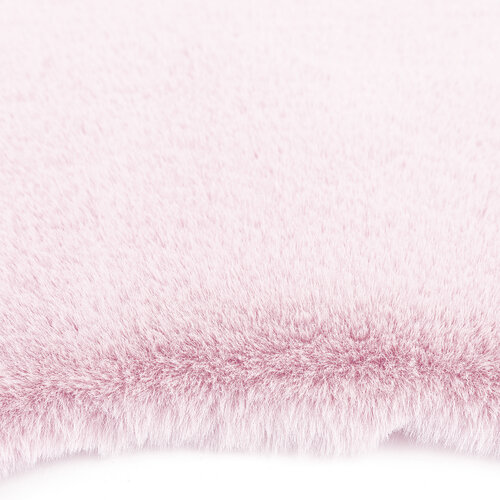 Kunstpelz Catrin Hellrosa, 60 x 90 cm
