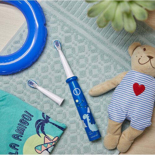 Sencor SOC 0910BL dětský zubní kartáček, modrá