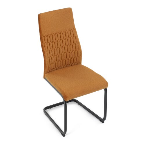 Scaun de sufragerie DCL-X7018 YEL2, galben