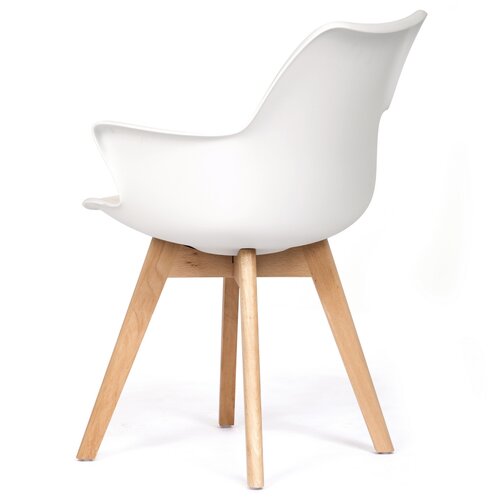 Scaun de sufragerie CT-771 WT, alb