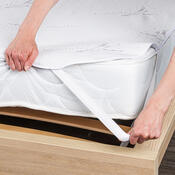 4Home Lavender Wodoodporny ochraniacz na materac z gumką,  90 x 200 cm