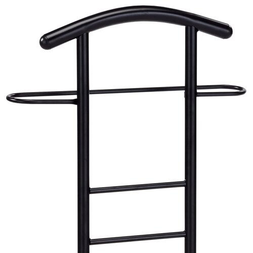 Stummer Diener 81870 BK Schwarzer Lack/Sonoma Eiche, 119 cm