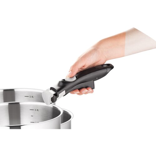 Lamart LT1009 set de vase din oțel inoxidabilKims, 5 piese