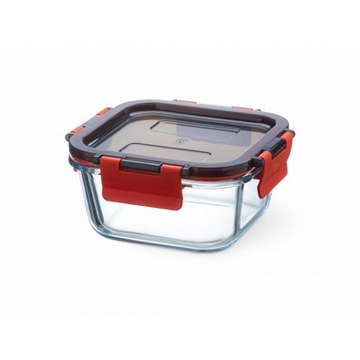 Simax 7606/L szklany pojemnik z pokrywką typu klik-klak, 0,5 l