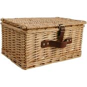 Picknickkorb Arôme für 4 Personen Natur, 40 x 28 x 20 cm