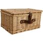 Arôme Coș de picnic pentru 4 persoane Natur, 40 x28 x 20 cm