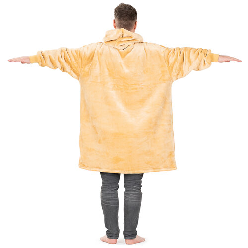 4Home Mikrofleece mikina Beige, velikost L