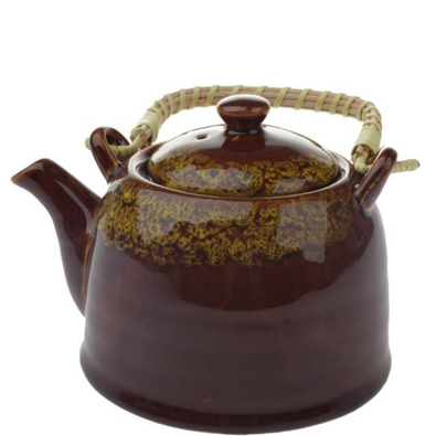 Keramik-Teekanne, 850 ml, grün