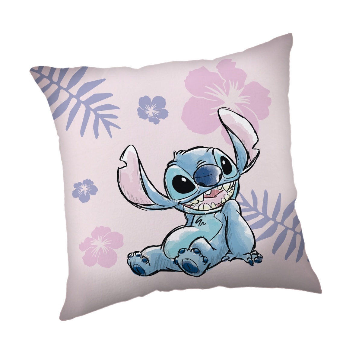 Jerry Fabrics Polštářek Lilo and Stitch Pink, 35 x 35 cm