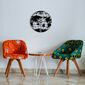 Ceas de perete World S018 Black, 48 x 48 cm