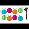 Rabalux 77048 Titu dekoratív napelemes LED-lánc 8 papírgömbbel