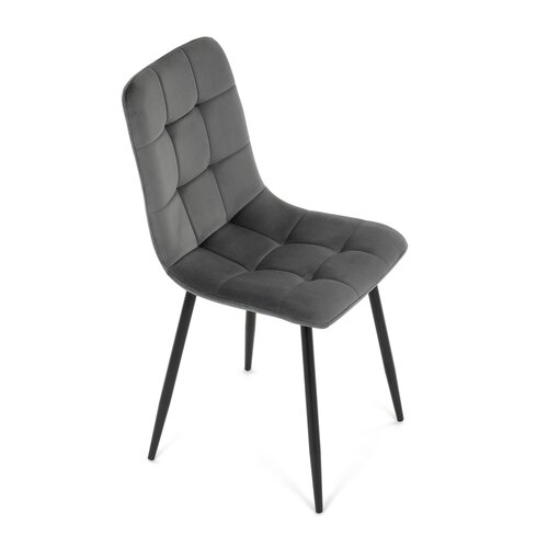 Jedálenská stolička CT-281 GREY4, sivá