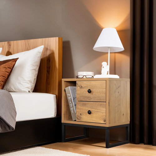 Nočný stolík Glimmer Atlantic Pine
