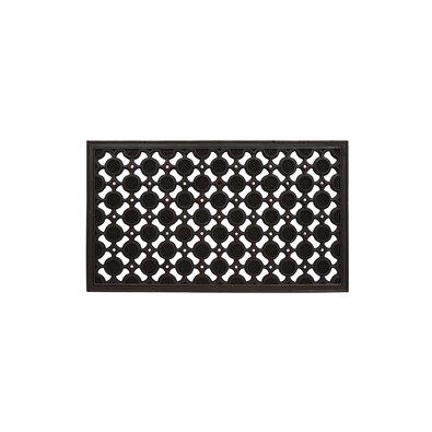 Гумовий килимок для дверей 1864 чорний, 40 x 70 см