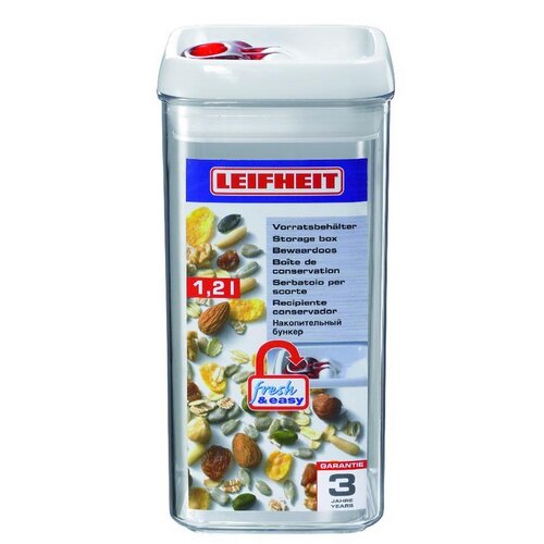 Leifheit FRESH & EASY posoda za živila, 1,2 l