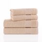 4Home Comfort Bade- und Handtuch-Set beige  , 2 Stück 70 x 140 cm, 2 Stück 50 x 100 cm