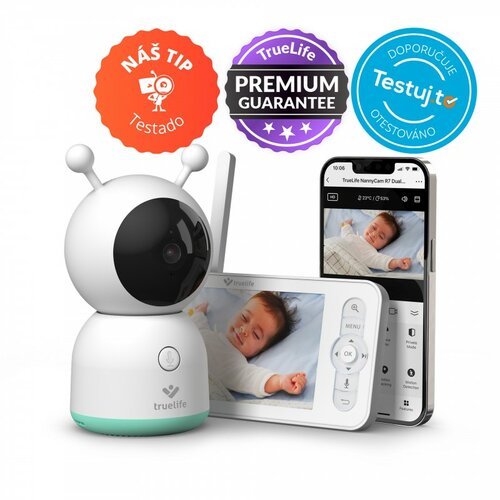 Podwójna inteligentna niania TrueLife NannyCam R7