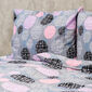 Lenjerie de pat din crep 4Home Pink illusion , 220 x 200 cm, 2 buc. 70 x 90 cm