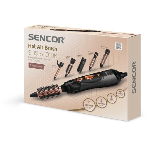 Sencor SHS 8401BK lokówka z gorącym powietrzem