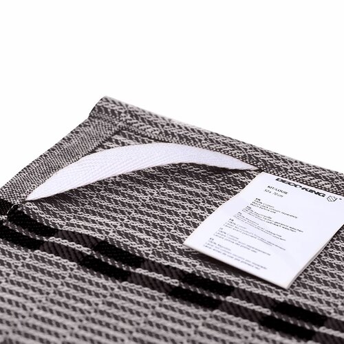 DecoKing Geschirrtuch Louie Weinrot und Schwarz, 50 x 70 cm, Set 10 Stück