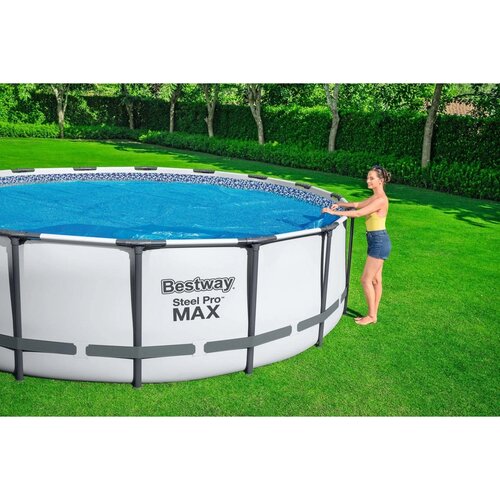 Bestway Pânză solară pentru piscină circularăFlowclear, diametru 417 cm