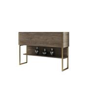 Comodă Luxe Walnut and Gold