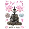 Самоклеюча прикраса Buddha, 42,5 x 65 см