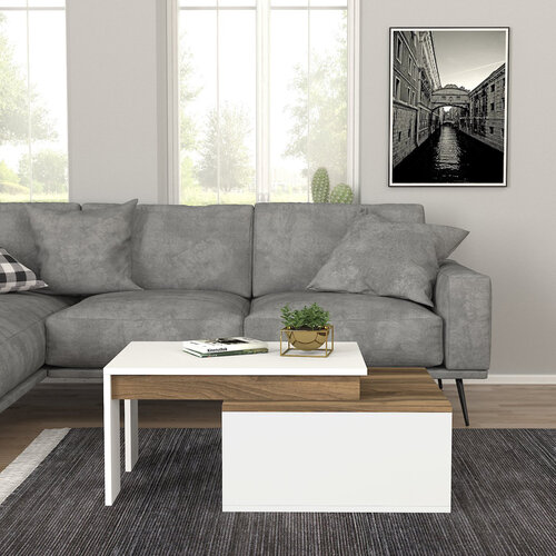 Couchtisch Kolarado White Walnut
