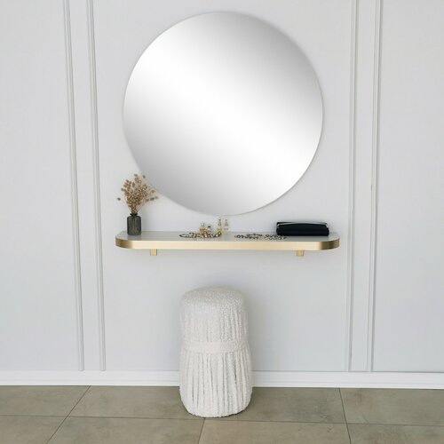 Spiegel Gold 90 cm